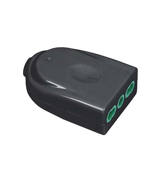 Fanton Presa Mobile Garanti Nero 2P+T 16A Bipasso