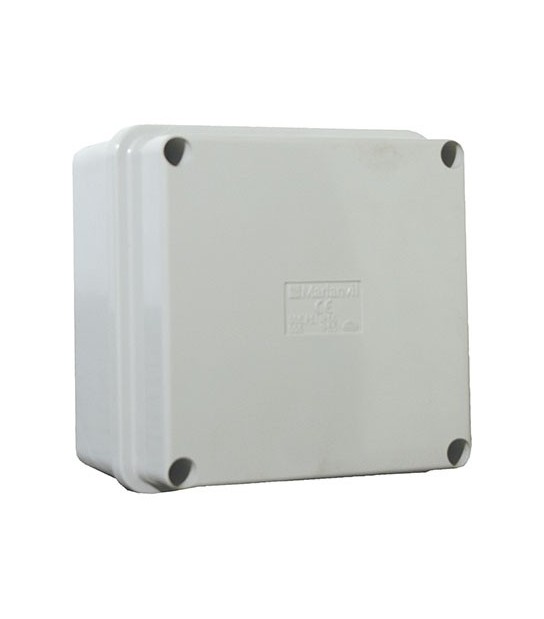 Marlanvil Cassetta Derivazione Pareti Lisce Ip66 Marlanvil Pc/Abs + Viti Inox Mm 100X100 H.Mm 50