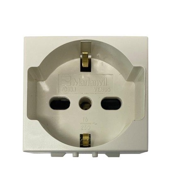 Marlanvil Presa Schuko + Sicurezza Venus Marlanvil Volt 250 A 10/16 2P+T
