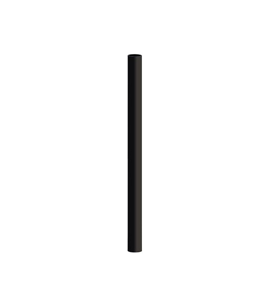 Palo X Lampione Globo Abs Nero Mm 60 H.Cm 120