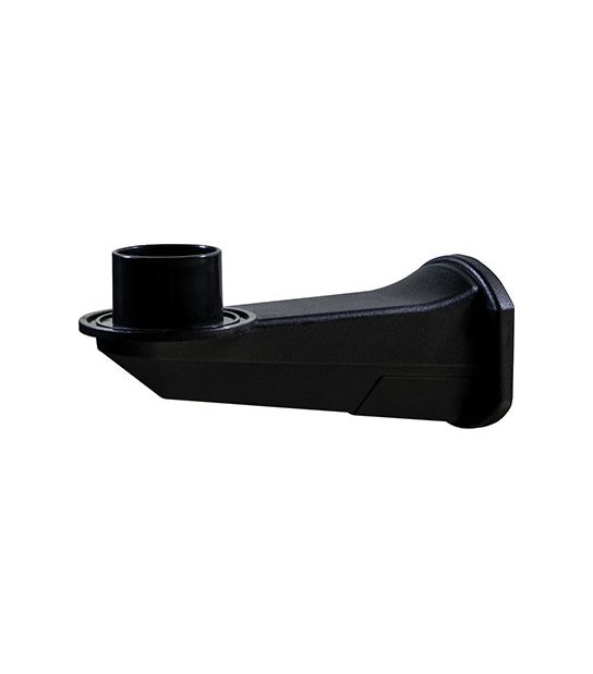 Braccio X Lampione Globo Abs Nero L.Cm 22,5