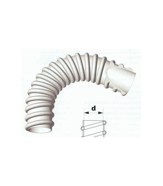 Guaina Spiralata Pvc Grigio Mm 20 Mt 30