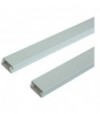 Mini Canalina Passaggio Cavi Pvc Bianco Mm 30X18 Mt 2