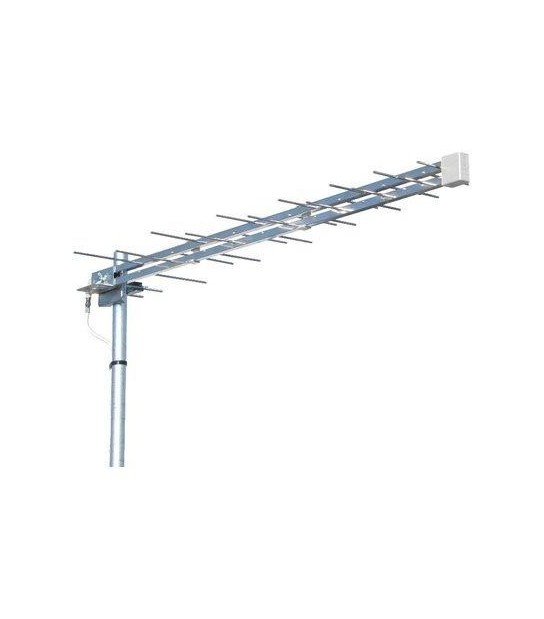 Antenna Logaritmica Banda Uhf Galaxy Alluminio Guadagno Db 12/15 13 Elementi