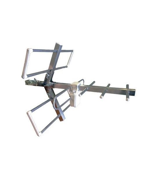 Antenna Digitale Terrestre Banda Uhf 5G Galaxy Alluminio Guadagno Db 8-10 5 Elementi