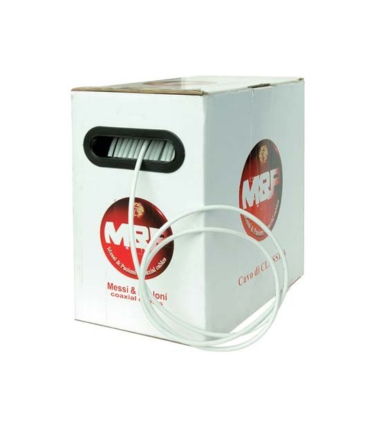 Cavo Coassiale Tv Digitale Sat Self Box Mm 6,5 Ohm 75 Cf:Mt 100