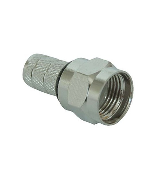 Connettore F A Vite Coassiale Tv X Mm 5,0 Cf:Pz 10