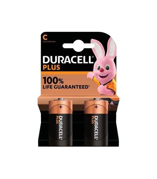 Duracell Pila Mezza Torcia C Plus100 Power Duracell Alcalina Volt 1,5 Cf:Pz 2
