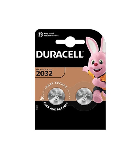 Duracell Pila Specialistica 2032 Duracell Litio Volt 3,0 Cf:Pz 2