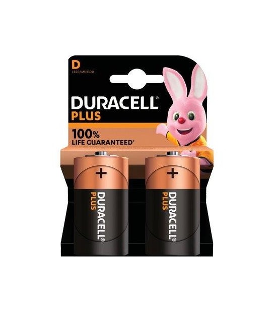Duracell Pila Torcia D Plus100 Power Duracell Alcalina Volt 1,5 Cf:Pz 2