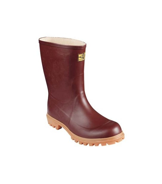 Trento Stivale Gomma Tronchetto Carrarmato Trento Marrone 44