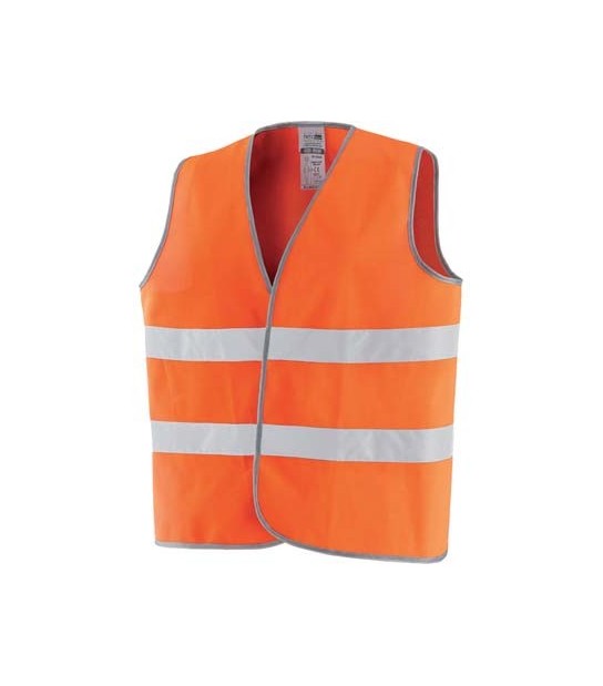 Gilet Alta Visibilita Arancio Taglia Unica