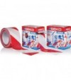 Tre Emme Nastro Segnaletico Bianco/Rosso H.Mm 70 Ml 200