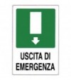 Targa Segnaletica Uscita Emergenza Pp Cm 20X30