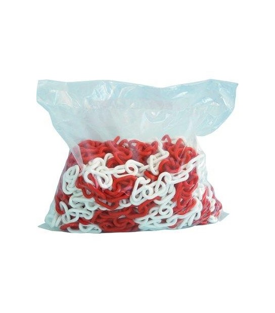 Catena Segnaletica Plt Bianco/Rosso D.Mm 6 Mt 25