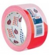 Eurocel Nastro Segnaletico Adesivo 350 Br Eurocel Pvc Bianco/Rosso Mm 50 Ml 66