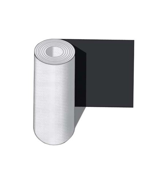 Foglia Polietilene Bianco Nera Additivata Mm 0,20 L.Mt 65 H.Mt 6