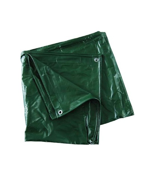 Effe Telone Occhiellato Pvc Pesante Verde Effe Gr/Mq 540 Mt 3X4