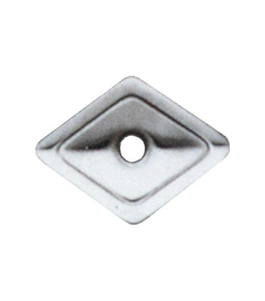 Friulsider Rondella Tirafondo Romboidale Zincata Mm 27X27 Foro Mm 6,5 Cf:Pz 100