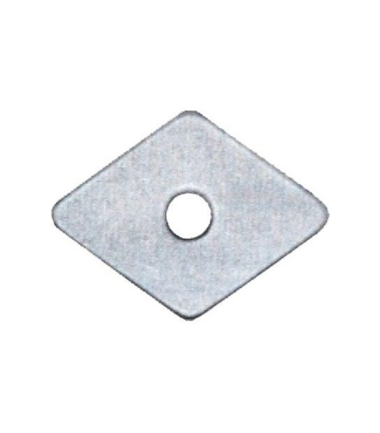 Friulsider Rondella Tirafondo Romboidale Ppl Mm 27X27 Foro Mm 6,0 Cf:Pz 100