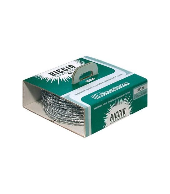 Cavatorta Filo Spinato Zincato Riccio Cavatorta Mm 1,7 L.Mt 100