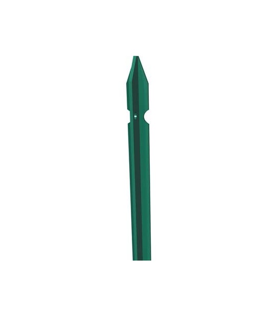 Ferrobulloni Paletto Recinzione Plasticato Sezione Mm 30X30X3,0 H.Cm 175