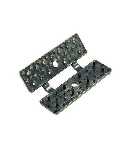 Clip Bottone Legarete Ombra Rettangolare Italia Cf:Pz 50