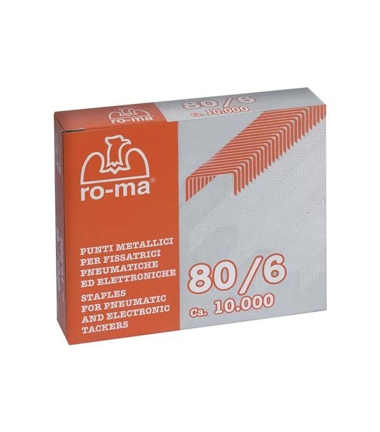 Ro-Ma Punto 80 X Fissatrice Ro-Ma 80/10 Galva Cf:Pz 10000 Mm 11,5X10