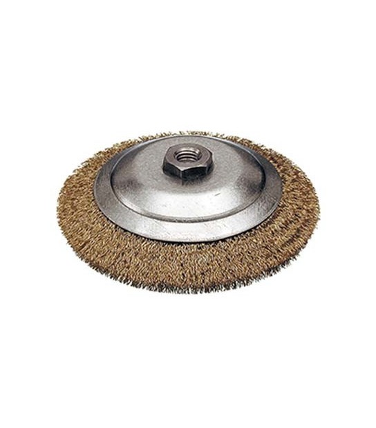 Cebo Spazzola Acciaio Conica + Filetto Cebo Mm 90 F.M14