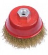 Poggi Spazzola Acciaio A Tazza + Filetto Pg 485.50 Mm 100 F.M14