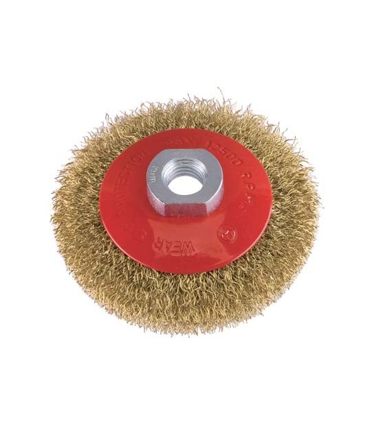 Poggi Spazzola Acciaio Conica + Filetto Pg 467.00 Mm 90 F.M14