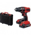 Einhell Trapano Avvit Batteria Tc-Cd 18-2 2X1,5 Li Einhell Volt 18X2 Ah 1,5 + Valigetta