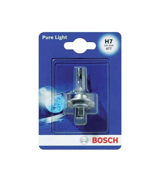Bosch Lampada Auto Anteriori Pure Light H7 012 Bosch Alogena Volt 12 Watt 55