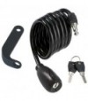 Ilsa Antifurto Fune A Spirale Bici-Moto 2010 Ilsa Acciaio Mm 6 Cm 100 + Supporto