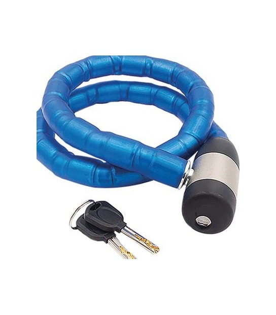 Ilsa Antifurto Cavo Blindato Bici-Moto 81903 Ilsa Acciaio Mm 23 Cm 100