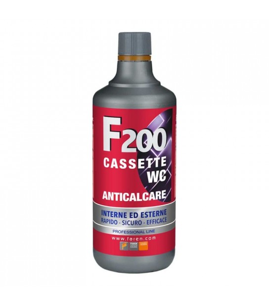 Trattamento anticalcare cassette wc F200 da 1 Litro