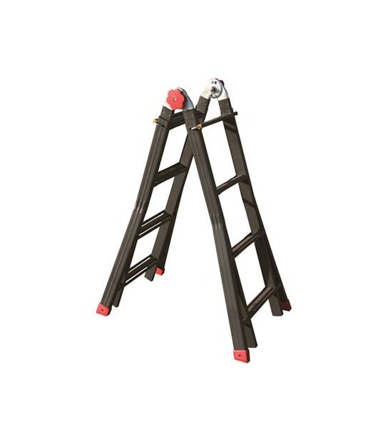 Sicos Scala Telescopica Phenomena Auto Sicos Acciaio H.Cm 139/498 Pioli 5+5