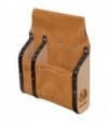 Borsa Carpentiere 3 Tasche + Divisori Legno Lusso Crosta Bovina Cm 20X30X6,5