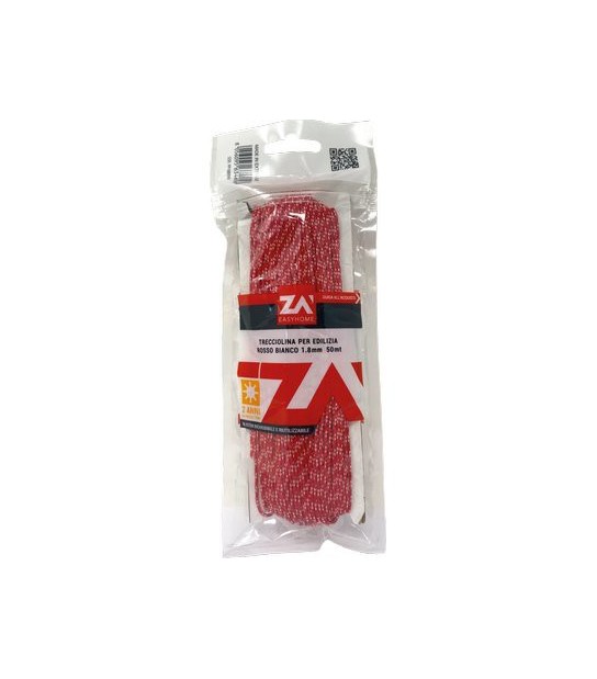 Za Filo Edilizia Bianco/Rosso Ppl Mt 50