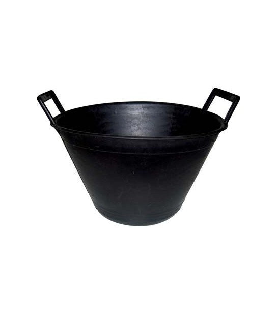 Secchio Muratore Due Manici Pe Nero D.Cm 36 Litri 10
