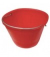 Secchio Muratore Pe Rosso D.Cm 36 Litri 8 M.Zincato