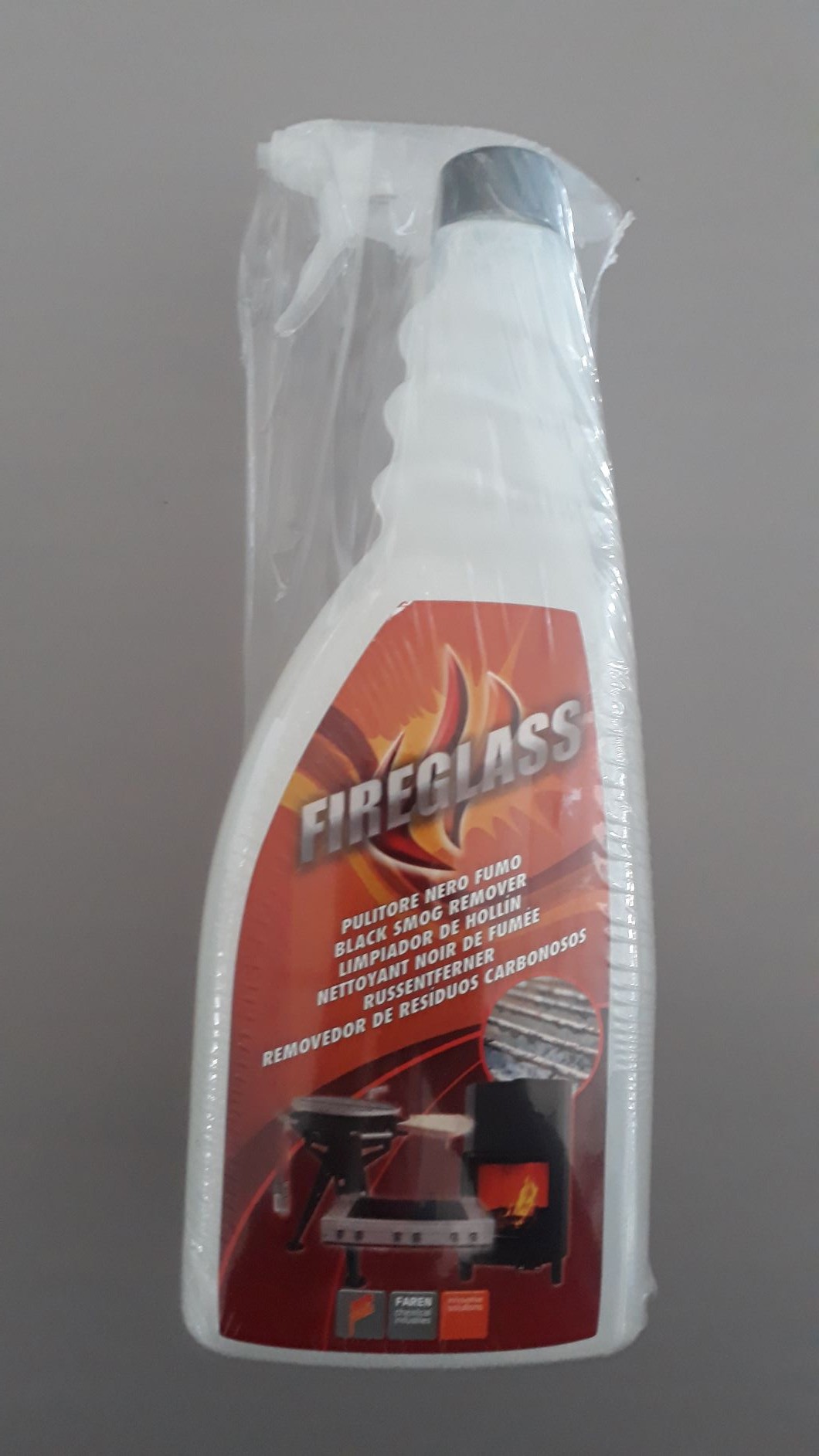 FIREGLASS pulitore per vetro stufe