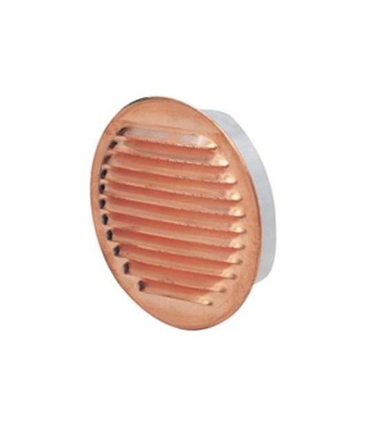 Bocchetta Aerazione Rame Tonda Boccaglio Plastica Mm 80