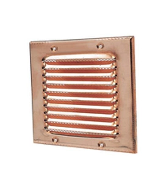 Bocchetta Aerazione Rame Rettangolare Mm 140X360