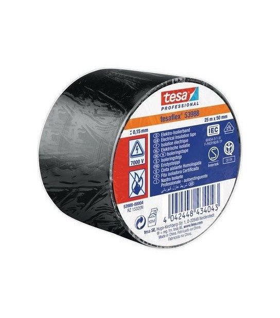 Tesa Nastro Pvc Isolante Imq Tesa Nero Mm 50 Ml 25