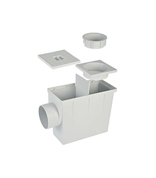 Pozzetto Derivazione Pluviale Plastica Mm 80/100