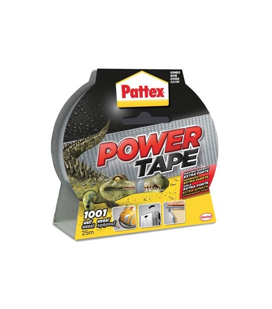 Pattex Nastro Alta Resistenza Power Tape Pattex Grigio Mm 50 Ml 25