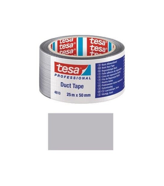 Tesa Nastro Alta Resistenza Duct Tape 4610 Tesa Grigio Mm 50 Ml 25