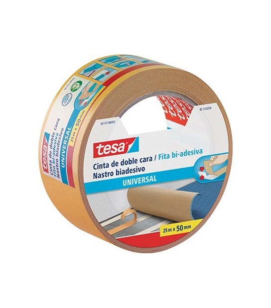 Tesa Nastro Biadesivo Universale Pavimenti Tesa Mm 50 Ml 25