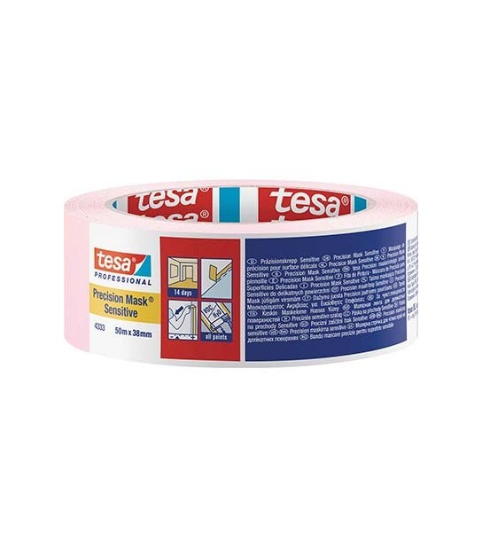 Tesa Nastro Carta Sensitive Rosa 4333 Tesa Mm 38 Ml 50